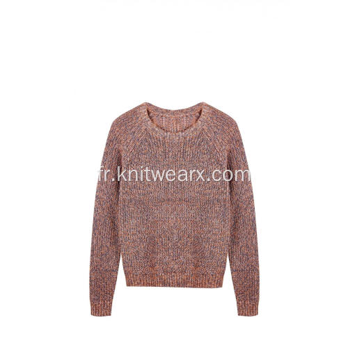 Chunky Chunky Fancy Crew-Neck Femme